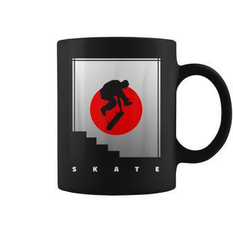 スケートボードアパレル スケートボーダー スケートボード コーヒーマグ - Kawaiitshirt