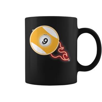 スヌーカー ビリヤードボール No9 プールプレーヤー コーヒーマグ - Kawaiitshirt