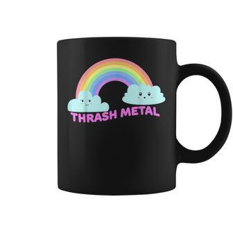 スラッシュメタルシャツ 皮肉な面白いスラッシュメタルミュージック コーヒーマグ - Kawaiitshirt