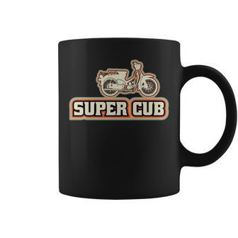 スーパーカブc100 原付バイク レトロジャパン 長袖tシャツ コーヒーマグ - Kawaiitshirt