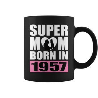 スーパー・ママ 1957年生まれ ママ 誕生日 1957年 誕生日 1957年 コーヒーマグ - Kawaiitshirt