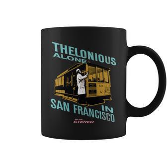 セロニアス・モンク・ジャズ・マーチ サンフランシスコのアローン 長袖tシャツ コーヒーマグ - Kawaiitshirt