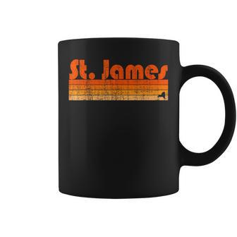 セントジェームス、ニューヨークレトロ80年代スタイル コーヒーマグ - Kawaiitshirt