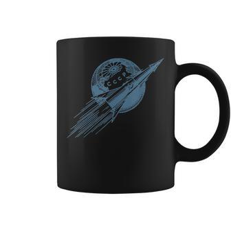 ソ連ロケットスタンプovi8 ビンテージ プロパガンダ コーヒーマグ - Kawaiitshirt