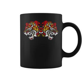 タイガータトゥー ムエタイ コーヒーマグ - Kawaiitshirt