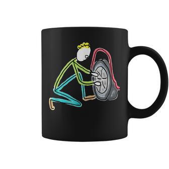 タイヤ交換。 コーヒーマグ - Kawaiitshirt