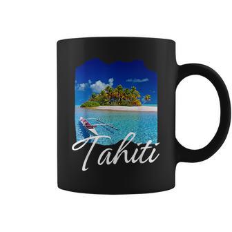 タヒチ フランス領ポリネシア タヒチ コーヒーマグ - Kawaiitshirt