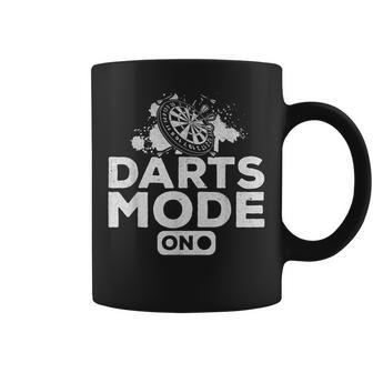 ダーツモードダーツ遊ぶダーツムードダーツ遊ぶダーツ コーヒーマグ - Kawaiitshirt