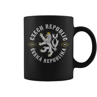 チェコ共和国 ライオン チェコ コーヒーマグ - Kawaiitshirt
