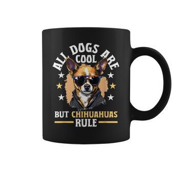 チワワ 犬種 ペット 全犬はかっこいいけどチワワのルール コーヒーマグ - Kawaiitshirt