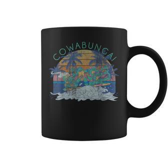 ティーンエイジ・ミュータント・ニンジャ・タートルズ ヴィンテージ Cowabunga コーヒーマグ - Kawaiitshirt