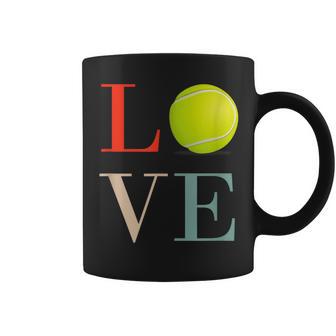 テニス Love バスケ 面白tシャツ おもしろ 服 オリジナル テニス部 おもしろグッズ ネタ メンズ コーヒーマグ - Kawaiitshirt