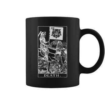 デスタロットカードtシャツトラディショナルデザイン コーヒーマグ - Kawaiitshirt