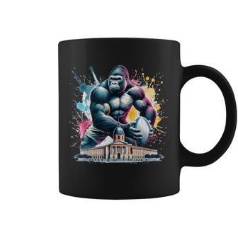 トゥールーズラグビー水彩 コーヒーマグ - Kawaiitshirt