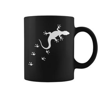 トカゲの跡 クライミング ヤモリ テラリウム 爬虫類 オーナー 長袖tシャツ コーヒーマグ - Kawaiitshirt