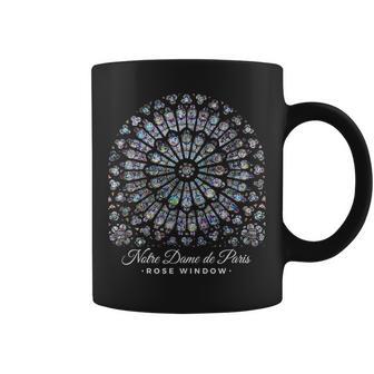 ノートルダム大聖堂 ローズウィンドウ コーヒーマグ - Kawaiitshirt