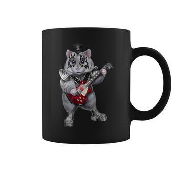 ハムスター ロックスター 動物 ギター コーヒーマグ - Kawaiitshirt