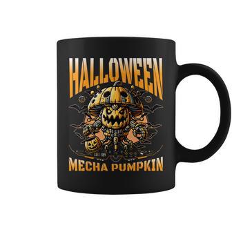 ハロウィンメカかぼちゃロボットsfホラー コーヒーマグ - Kawaiitshirt