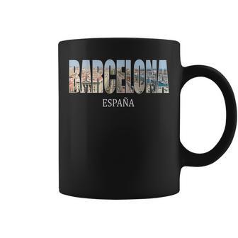 バルセロナ スペイン ジャージ バルセロナ エスパーニャ ヴィンテージ お土産 コーヒーマグ - Kawaiitshirt