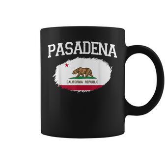 パサデナ カリフォルニア州旗 ビンテージ Usa スポーツ メンズ レディース コーヒーマグ - Kawaiitshirt