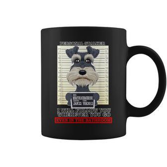 パーソナルストーカーミニチュアシュナウザー コーヒーマグ - Kawaiitshirt