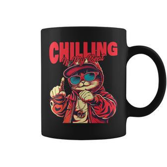 ヒップホップ ラッパー 猫 子猫 キティ ギフト メンズ レディース キッズ ティーン向け コーヒーマグ - Kawaiitshirt