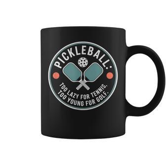 ピクルボール ピックルボール Too Lazy For Tennis Too Young For Golf コーヒーマグ - Kawaiitshirt
