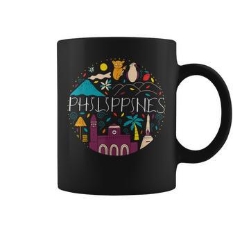 フィリピンの面白い国民のシンボル フィリピンのお土産 コーヒーマグ - Kawaiitshirt