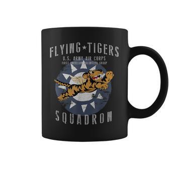 フライングタイガース飛行隊 第二次世界大戦 記章 ヴィンテージ Ww2 航空隊 コーヒーマグ - Kawaiitshirt