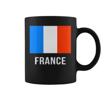 フランス国旗シャツ コーヒーマグ - Kawaiitshirt