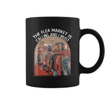 フリーマーケットは古着屋をよこす愛好家を呼んでいます コーヒーマグ - Kawaiitshirt