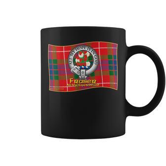 フレイザークラン タータン クレスト モット コーヒーマグ - Kawaiitshirt