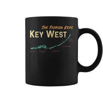 フロリダキーマップ キーウエスト コーヒーマグ - Kawaiitshirt