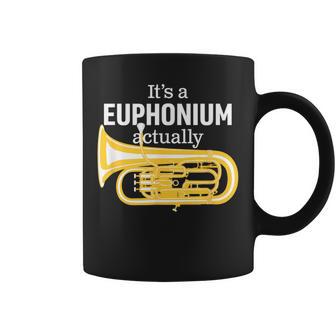 ブラスバンドのユーフォニアム奏者のための面白いユーフォニアムジョーク「 Euphonium Humour 」 コーヒーマグ - Kawaiitshirt