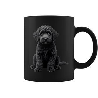 ブラックラブラドゥードル犬のアートデザイン。 長袖tシャツ コーヒーマグ - Kawaiitshirt