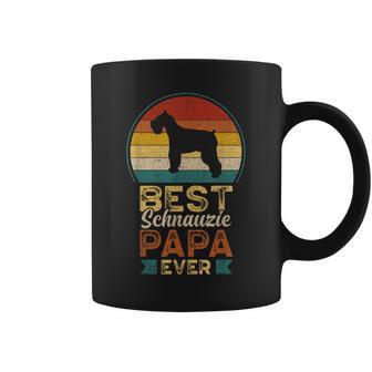 ベスト・シュナウジー・パパ ミニチュア・シュナウザー コーヒーマグ - Kawaiitshirt