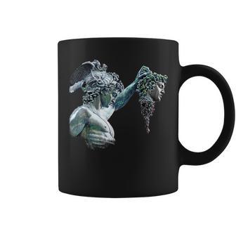 ペルセウスとメデューサ像 コーヒーマグ - Kawaiitshirt