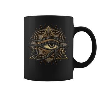 ホルスの目 エジプトのシンボル 古代エジプト神話 コーヒーマグ - Kawaiitshirt