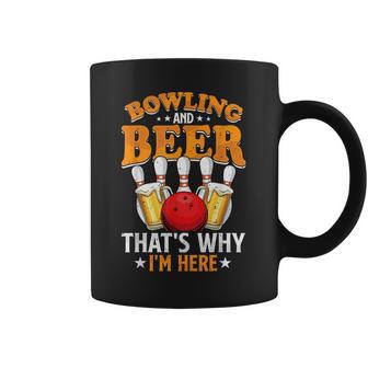ボウリングビールだから私は面白いですボウラーズボウラープレイヤーチーム コーヒーマグ - Kawaiitshirt