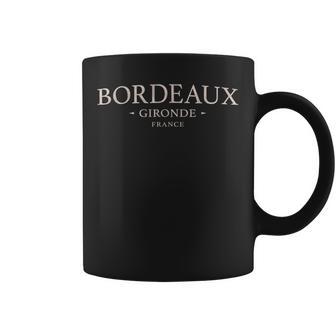 ボルドー フランス シンプル ボルドー フランス コーヒーマグ - Kawaiitshirt