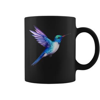 ポケットにハチドリ 水彩ハチドリのデザイン。 コーヒーマグ - Kawaiitshirt