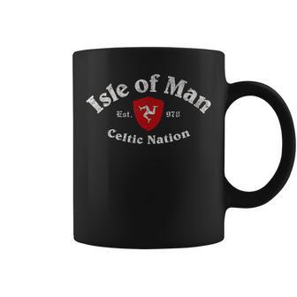 マン島 Celtic Nation Established 978 コーヒーマグ - Kawaiitshirt