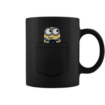 ミニオンズ ボブ イタズラスマイル ポケットヒット コーヒーマグ - Kawaiitshirt