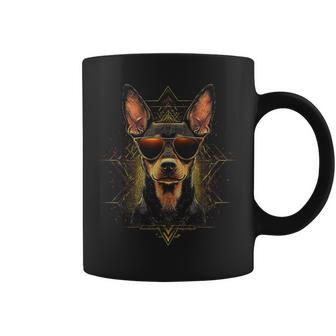 ミニチュアピンシャー 犬用サングラス ミニチュアピンシャー コーヒーマグ - Kawaiitshirt