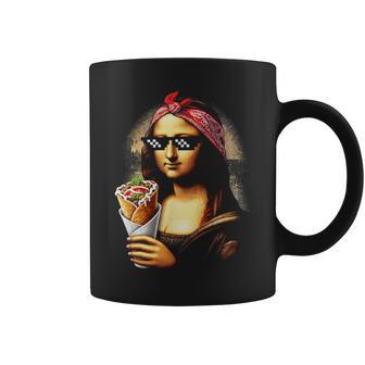 モナリザ ドネルケバブ コーヒーマグ - Kawaiitshirt