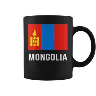 モンゴル モンゴル国旗 コーヒーマグ - Kawaiitshirt