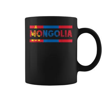 モンゴルのルーツ モンゴル国旗 モンゴルの誇り モンゴル コーヒーマグ - Kawaiitshirt