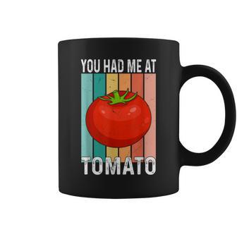 ユー・ハド・ミー・アット・トマト コーヒーマグ - Kawaiitshirt