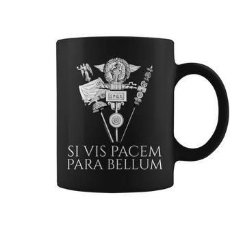 ラテン語の引用句 -Iis Pacem Para Bellum 古代ローマpqr 長袖tシャツ コーヒーマグ - Kawaiitshirt