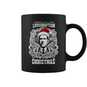 ラブクラフトのサンタとクトゥルフのクリスマス コーヒーマグ - Kawaiitshirt